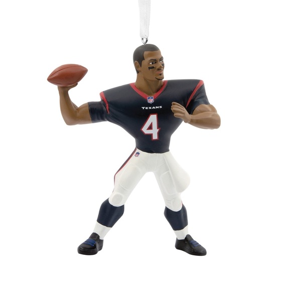 🟫 NFL Deshaun Watson Houston Texans Figural Player Ornament - Picture 2 of 5